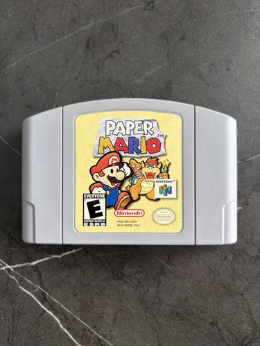 Paper mario - mario, n64)