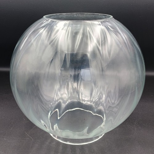 Vintage clear glass globe
