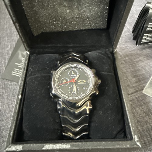 Oakley gmt stealth watch black - gmt,
