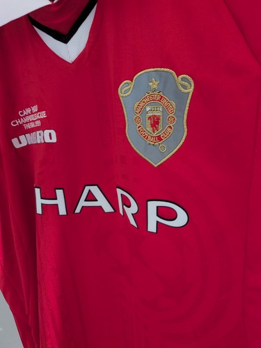 Man utd 1999 retro shirt - man, cl