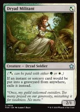 MTG 4x Dryad Militant