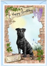 Patterdale Terrier Dog (4"x
