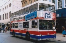 BUS PHOTO OXFORD 996 PHOTOGRAPH X LONDON TRANSPORT DAIMLER FLEETLINE DMS MLH348L