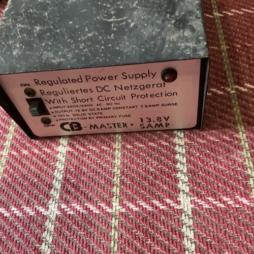 Master amp 5 - 8v,