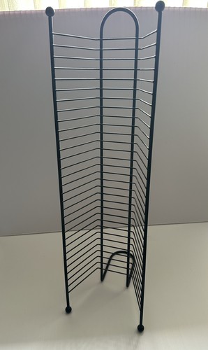 Vintage metal rack storage - vintage,