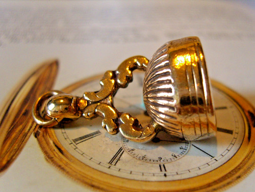 Pocket watch chain fob - pocket,