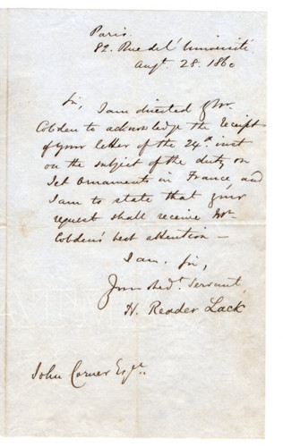 Henry reader lack signed - lack,
