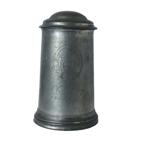 Antique pewter tankard - antique, trophy