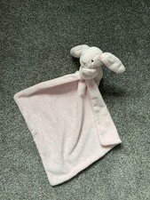 Jellycat Bashful Pink Bunny Soother Rabbit Toy Soother Baby Comforter Blanket