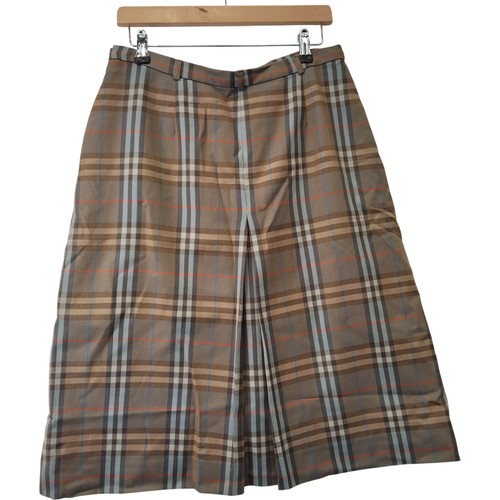 Burberrys plaid midi - midi, skirt