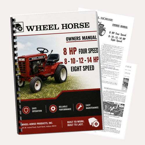 Wheel horse 14 hp lawn - 8,