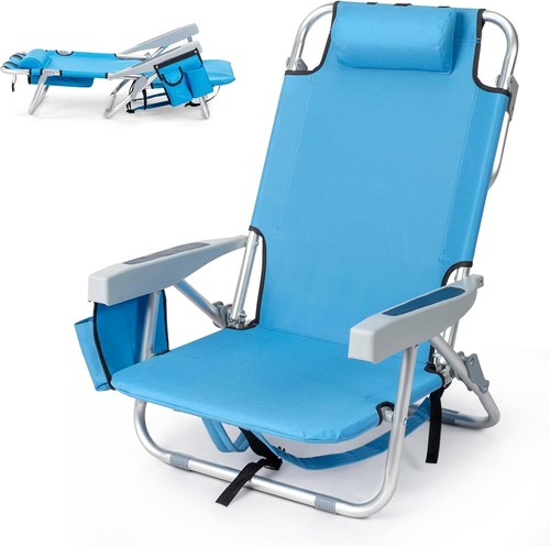 Folding beach chair level - beach, 5