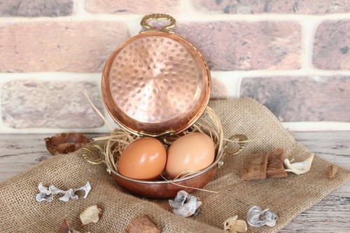 Mini handmade hammered copper - mini,
