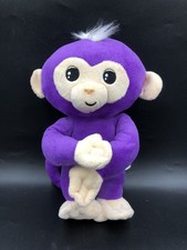 Fingerlings Monkey Embroidered Eyes Sound Bendable Arms Legs 11” Cuddly Toy 2018