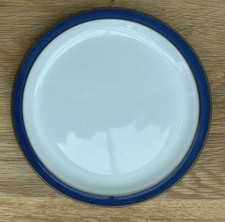 Denby Imperial Blue Medium Salad Plates 21.5cm 8.75” VGC
