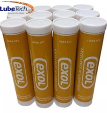 EXOL PREMIUM QUALITY MULTI-PURPOSE LITHIUM EP No2 GREASE CARTRIDGES 400gm x 12