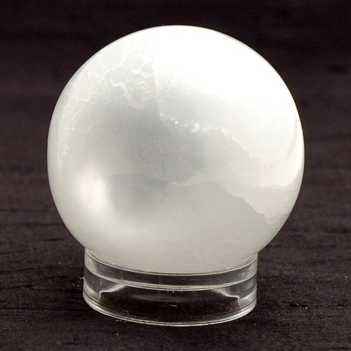 Selenite crystal ball - ball, quartz