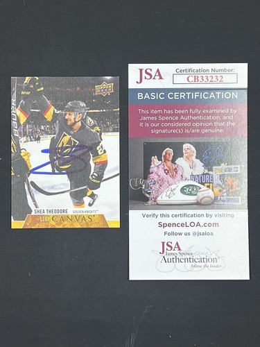 Shea theodore signed - theodore,