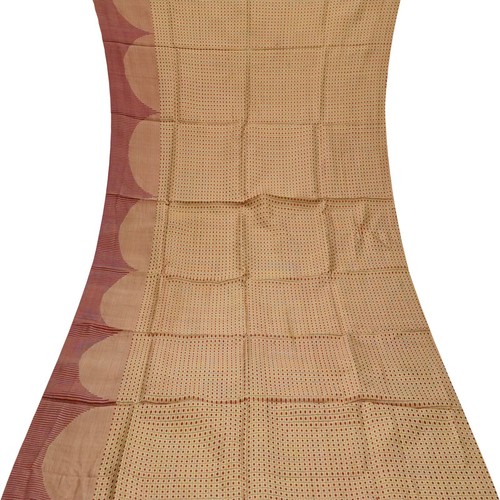 Vintage beige red 100 pure - vintage, 100%pure