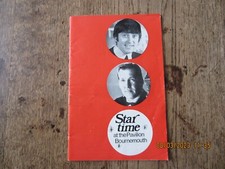 STARTIME-BOURNEMOUTH PAVILLION