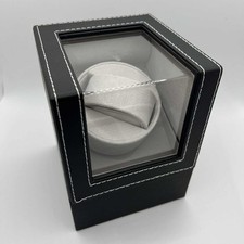 Automatic Watch Winder Box PU Quad Single Automatic Watch Display Storage