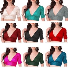 Way2Like V-Neck Saree Blouse