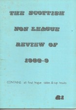 The Scottish Non League Review of 1988-1989