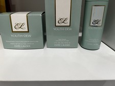 Estee Lauder Youth Dew Body Satinee Body Lotion 5 oz Body Cream 6.7oz And Powder