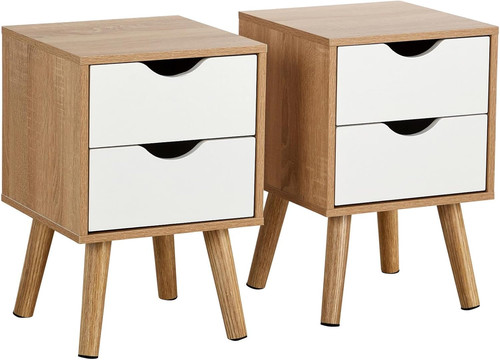 Pair bedside cabinets 2 - of,