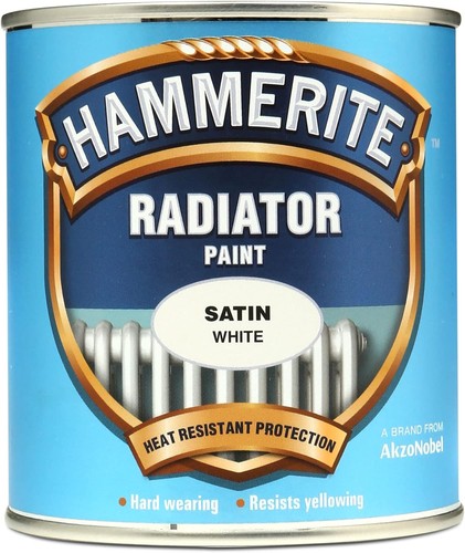 Hammerite radiator paint satin - hammerite,