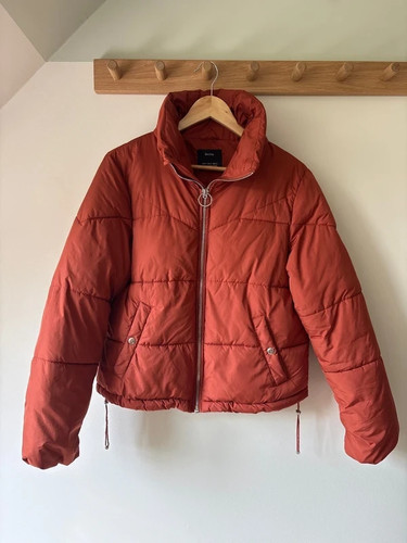 Bershka rust brown - rust, puffer
