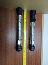 Pair of 22mm straight  pump hoses one with isolation valve