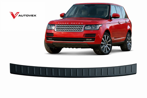 Black abs rear bumper - rear,