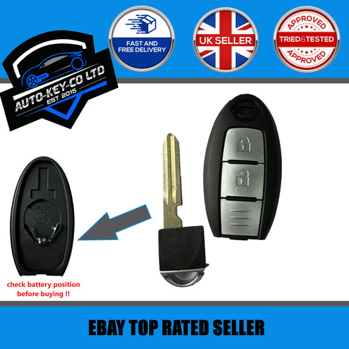 Nissan button remote smart - 2,