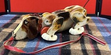 Vintage Fisher Price Snoopy Sniffer Beagle Dog 1961 Made in USA 34cm Long
