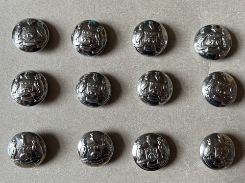 Leeds fire brigade buttons - brigade,