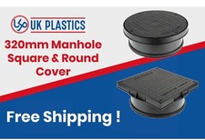 Inspection Chamber Cover Round & Square Manhole Drain Cover 320 mm