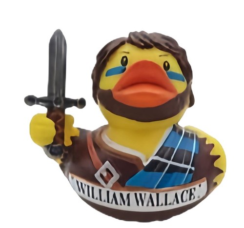 William wallace rubber duck - william,