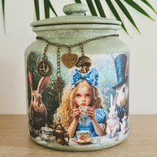Cookie Jar Alice Vintage Tea