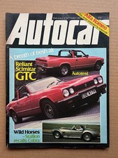 RELIANT SCIMITAR GTC AUTOCAR