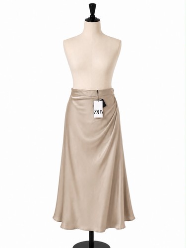 Zara satin maxi midi - zara,