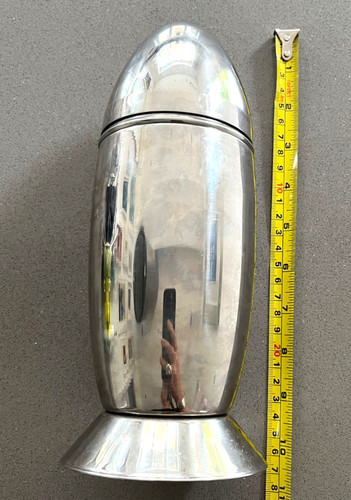Vintage cocktail shaker silver - shaker,