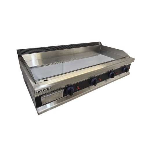 Griddle 115cm smooth - smooth, chrome