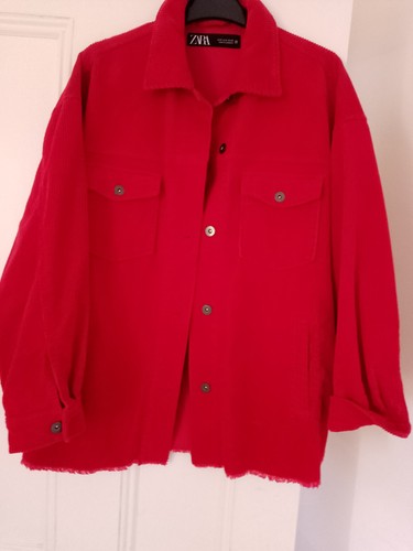 Zara red women oversized - women's,