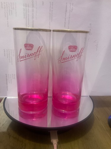 Smirnoff berry glasses - berry,