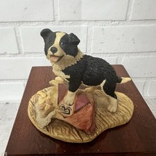 Border Collie Dog Sculpture