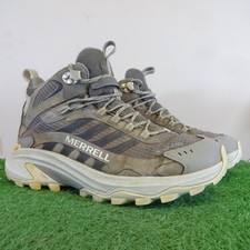 Merrell Walking Shoes Size 6 Women Grey Moab Speed 2 Hiking Trainers Gore-tex