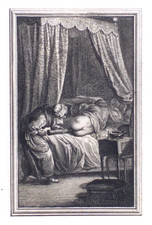 OLD ANTIQUE PRINT EROTICA