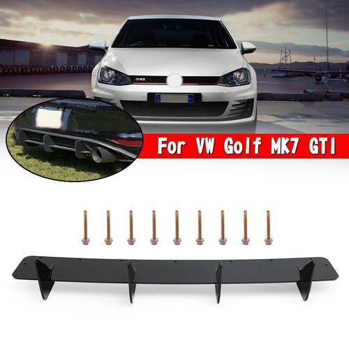Rear bumper lip diffuser - lip, side