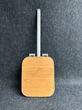 315 x 265mm Wood Effect Table with Folding Leg